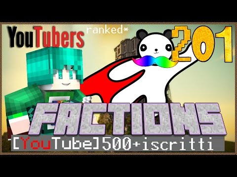 BG - LA CASA DI UNO YOUTUBER - FACTIONS Ep 201 BlueFire Gaming MINECRAFT ITALIA