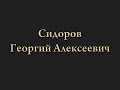 Сидоров Георгий Алексеевич о последних событиях на Украине и России 