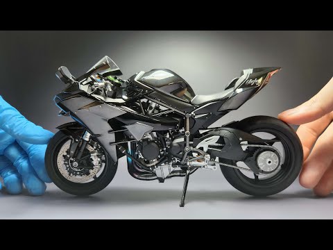 방구석 프라모델러가 탑건에 과몰입하면 생기는 일 (MENG 1/9 Kawasaki Ninja H2)