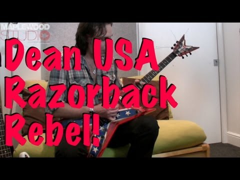 Dean USA Razorback Rebel - Stick & Gussybear Blues Jam