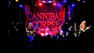 Cannibal Corpse - Dormant Bodies Bursting LIVE in New York City 6-5-13
