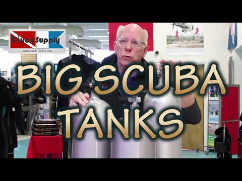 Why Buy BIG SCUBA TANKS ** Want to Dive Longer ??