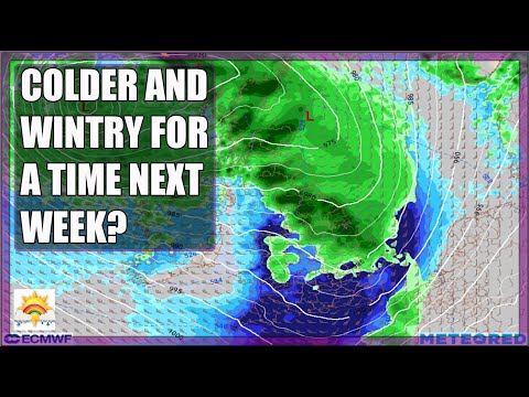 Ten Day Forecast: Colder And Rather Wintry For A Time Next Week?