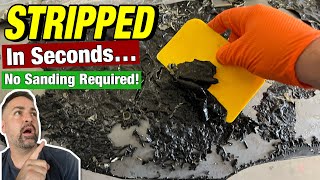The Easiest Way to Remove Paint to Bare Metal!