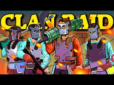 We Raided a Clan on wipe day in Rust...