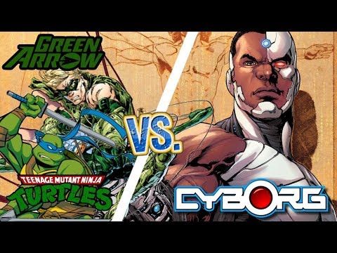THE BEST CYBORG! HeroKillerStain (CYBORG) vs. SoundsLikePAUSE (GREEN ARROW/LEONARDO)