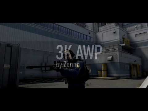 CS:GO - 3K AWP on Nuke by Zenno