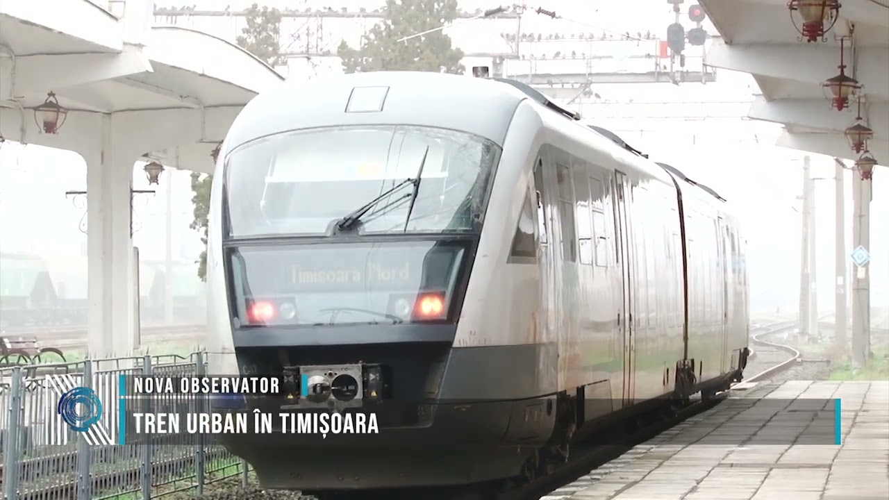 Tren urban în Timișoara