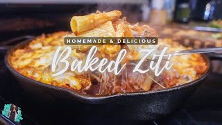 THE BEST BAKED ZITI CASSEROLE | QUICK & EASY DELICIOUS WEEKNIGHT DINNER | RECIPE TUTORIAL