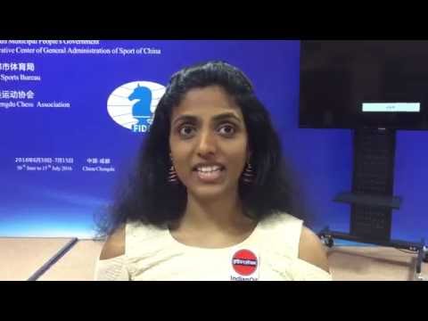 Harika Dronavalli interview after Chengdu Grand Prix