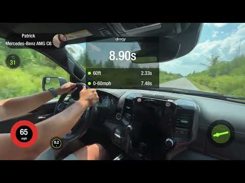 2023 Dodge Ram 1500 0-60 & 1/4 mile stock