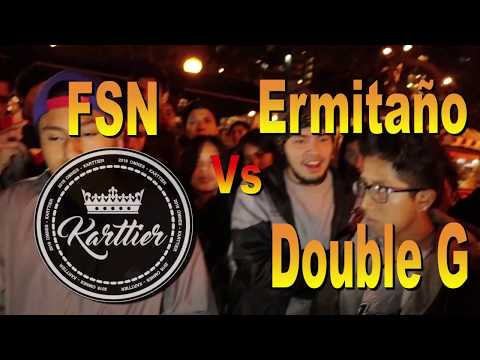 FSN vs Ermitaño vs Double G - Audicion Karttier Fest - Kennedy - Peru 2017