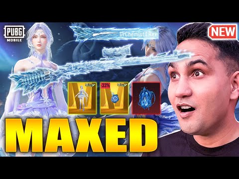 New Winterglow Sylph Ultimate Crate Opening | Maxed Glacier Kar98 | PUBG MOBILE | BGMI