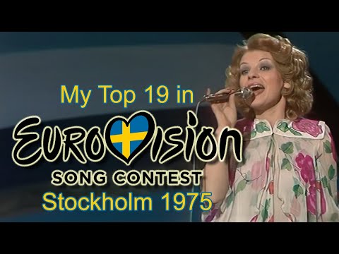 Eurovision 1975 - My Top 19 [with comments]