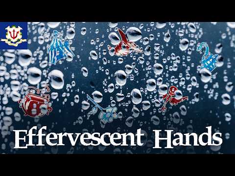 Effervecent Hands (what could go wrong?)