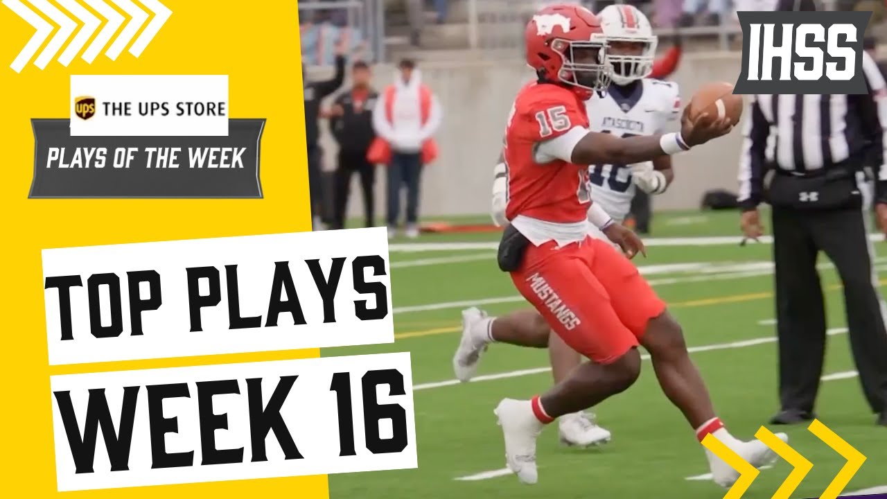 Top High School Football Plays of the Week | Sponsored by UPS Store