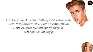 Justin Bieber - Hey Girl Lyrics