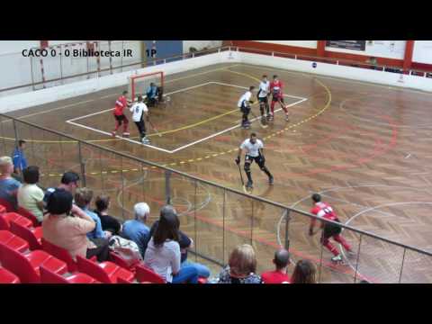 HOQUEI PATINS 2016/2017 / SUB 20 / Camp. Reg. - 1ªfase / CACO 7 - 2 Biblioteca IR