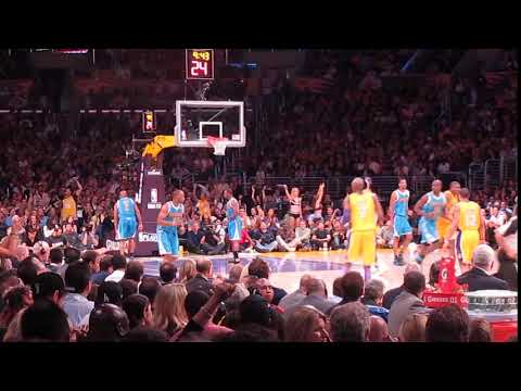 New Orleans Hornets at Los Angeles Lakers - Playoffs 2011 - Round 1 Game 2 - In game snippets 2