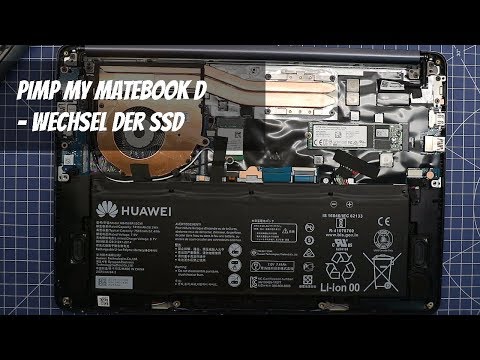 Pimp my MateBook D (AMD Ryzen) - SSD auswechseln