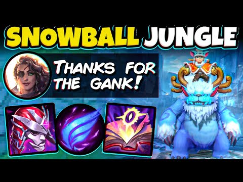 Rank 1 Nunu Snowballs The Entire Team With High Impact Ganking