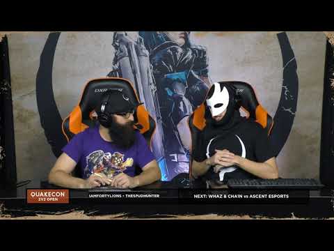 Whaz&Cha1n vs Ascent Esports 2v2 TDM Open: Day 1 Quakecon 2018 200.000$ tournament