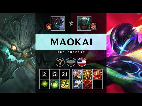 Maokai Support vs Pyke - NA Challenger Patch 25.19