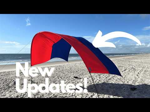 Setting Up the Coolest Beach Canopy Ever! Updated Shibumi Review