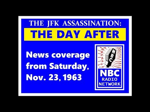 NBC RADIO NETWORK COVERAGE FROM SATURDAY, NOVEMBER 23, 1963
