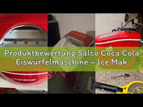 Produktbewertung Salco Coca Cola Eiswürfelmaschine – Ice Maker mit 2 Eiswürfelgrößen – 12 kg Eiswürf