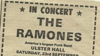 THE RAMONES - BELFAST  ULSTER HALL 1978