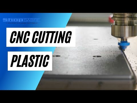 Cutting Plastic on CNC Router Table – ShopSabre CNCvideo thumb