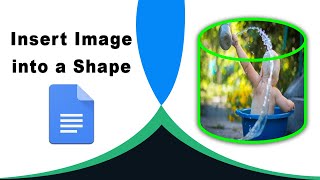 How to insert an image into a shape in google docs
