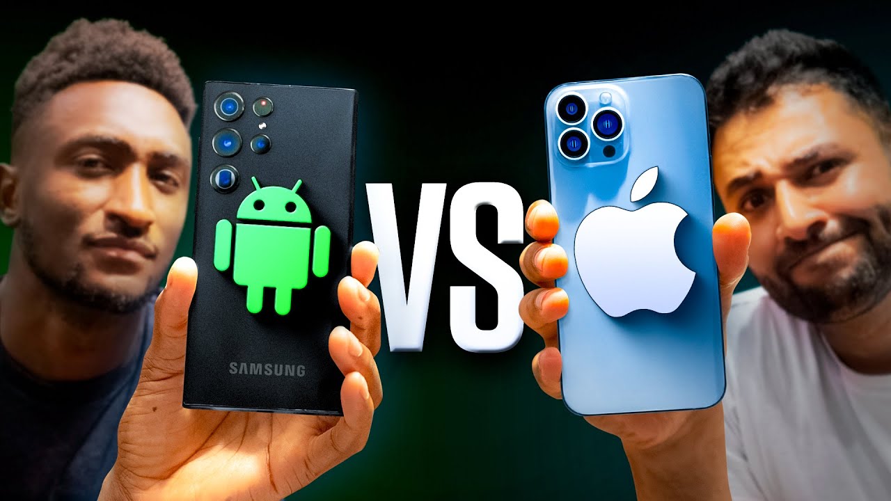 Android vs iPhone - Which is ACTUALLY Better? (ft MKBHD)