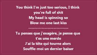 Glee - Blow me (One last kiss) / Paroles &amp; Traduction