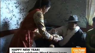 Tibetans celebrate wood Horse Losar