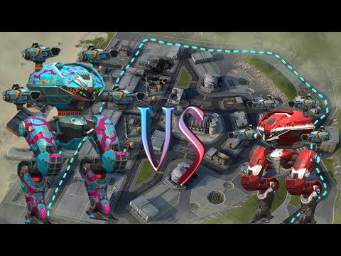 Leech With Thomas MindRead Legendary Pilot VS Without(How Fast is it?!)Speed Test - WAR ROBOTS - WR