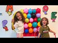Kids Fun Game To Learn Alphabet Popping Balloons Lyna Adam