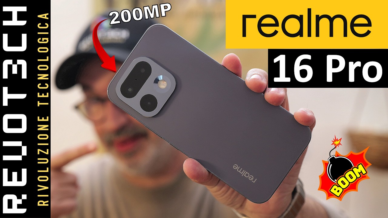 Realme 16 Pro. 200MP e Batteria Infinita, con Qualche Compromesso - Recensione