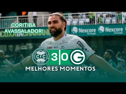 Coritiba 3x0 Goiás|Melhores Momentos(HD)|Brasileirão Série A|10/04/22!!