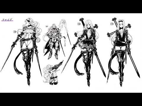 Best VGM 485 - Drakengard 3 - Five Battle. The Rising Fool / Exvulsion (Phanuel / Galgaliel)