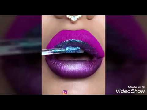 Os melhores tutoriais de batom #1