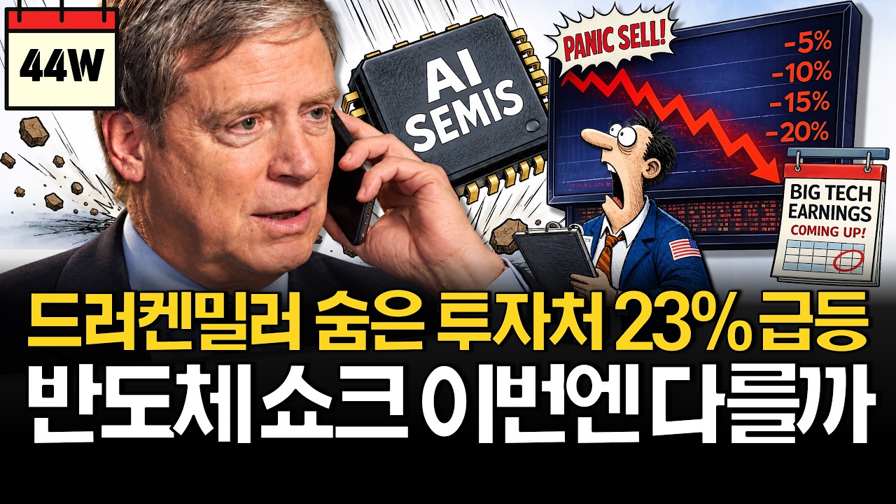 반도체 쇼크 속에서 드러켄밀러는 이곳을 선택했다!