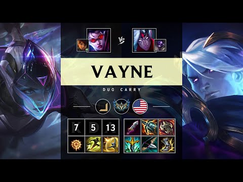 Vayne ADC vs Varus - NA Challenger Patch 25.13