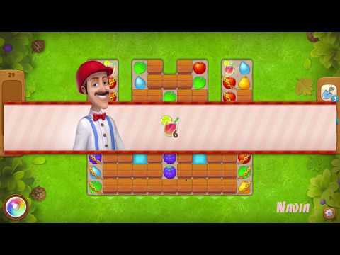 Gardenscapes Level 29. No Boosters used