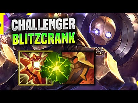 LEARN HOW TO PLAY BLITZCRANK SUPPORT LIKE A PRO! - Challenger Plays Blitzcrank SUPPORT vs Rakan!