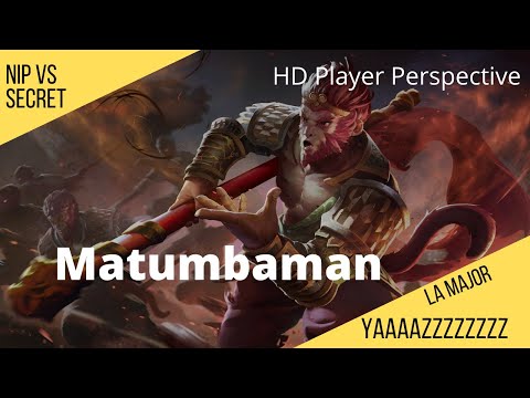 NIP vs Secret   Matumbaman Monkey King   ESL Major 2020