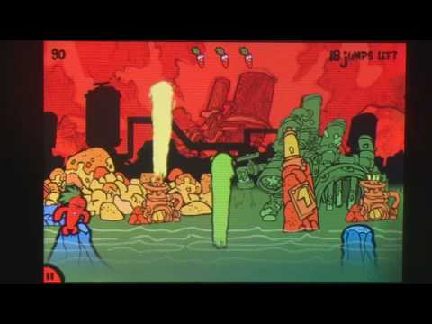 Toxic Jump iPhone Gameplay Video Review - AppSpy.com
