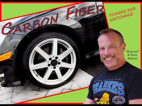 Carbon Fiber Mercedes Wheel Emblem Vinyl Film 3M Sticker Waterproof DIY Automobiles Car Styling Wrap