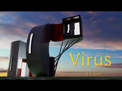 Virus Villa. Worm Villa. This Virus is Very Naughty. Reza Taher Architect. R.T.Archi.😎😍